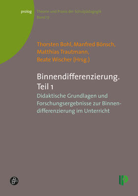 Bohl / Bönsch / Trautmann |  Binnendifferenzierung. Teil 1 | Buch |  Sack Fachmedien