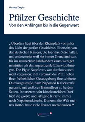 Ziegler | Pfälzer Geschichte | Buch | 978-3-934845-32-9 | sack.de