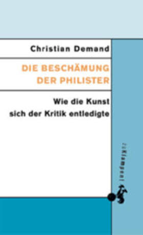 Demand |  Die Beschämung der Philister | Buch |  Sack Fachmedien