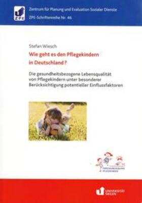 Wiesch |  Wie geht es den Pflegekindern in Deutschland? | Buch |  Sack Fachmedien