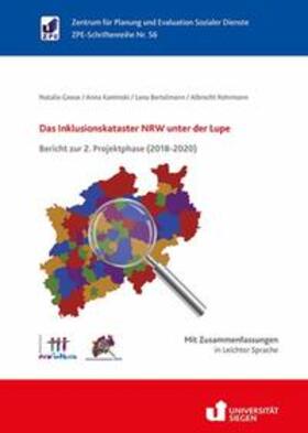 Bertelmann / Geese / Kaminski |  Das Inklusionskataster NRW unter der Lupe | Buch |  Sack Fachmedien