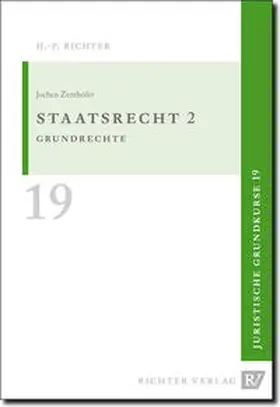 Zenthöfer |  Juristische Grundkurse / Band 19 - Staatsrecht 2 | Buch |  Sack Fachmedien