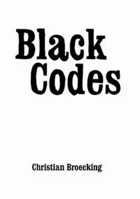 Broecking |  Black Codes | Buch |  Sack Fachmedien