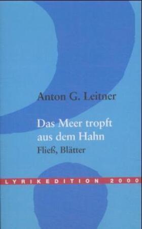 Leitner |  Das Meer tropft aus dem Hahn | Buch |  Sack Fachmedien