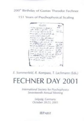 Sommerfeld / Kompass / Lachmann |  FECHNER DAY 2001 | Buch |  Sack Fachmedien