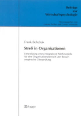 Belschak |  Stress in Organisationen | Buch |  Sack Fachmedien