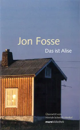 Fosse |  Das ist Alise | Buch |  Sack Fachmedien