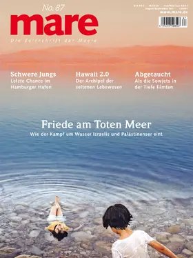 Gelpke |  mare - die Zeitschrift der Meere / No. 87 / Friede am Toten Meer | Buch |  Sack Fachmedien