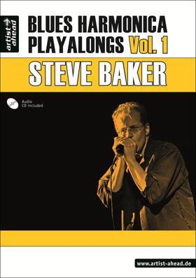 Baker |  Blues Harmonica Playalongs. Vol. 1. Deutsche Ausgabe | Buch |  Sack Fachmedien