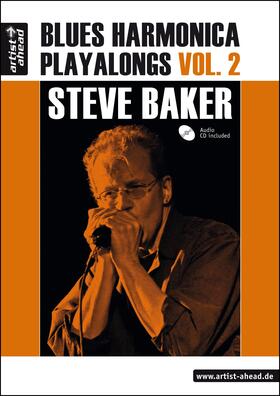 Baker |  Blues Harmonica Playalongs - Vol. 2 | Buch |  Sack Fachmedien