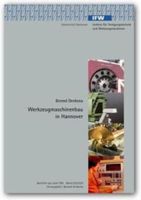 Denkena |  Werkzeugmaschinenbau in Hannover | Buch |  Sack Fachmedien