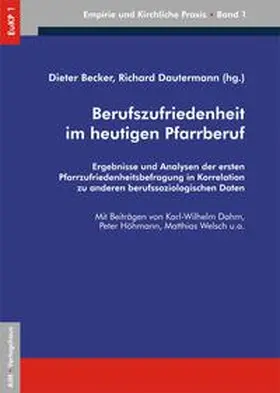 Becker / Dautermann |  Berufszufriedenheit im heutigen Pfarrberuf | Buch |  Sack Fachmedien