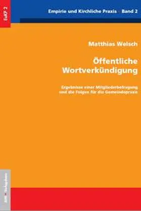 Welsch |  Öffentliche Wortverkündigung | Buch |  Sack Fachmedien