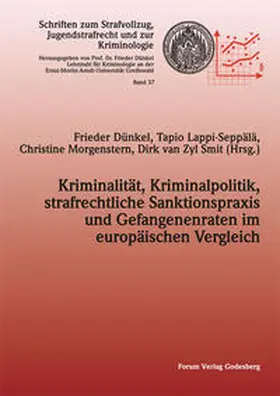 Dünkel / Lappi-Seppälä / Morgenstern |  Kriminalität, Kriminalpolitik, strafrechtliche Sanktionspraxis und Gefangenenraten im europäischen Vergleich | Buch |  Sack Fachmedien