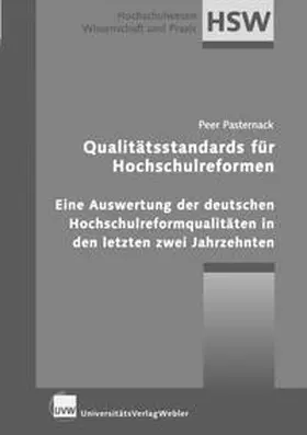 Pasternack | Qualitätsstandards für Hochschulreformen | Buch | 978-3-937026-92-3 | sack.de