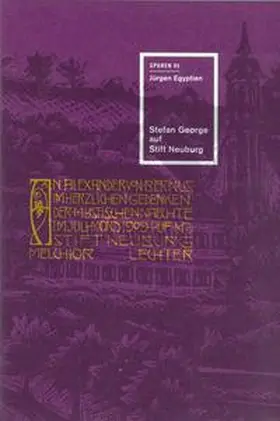 Egyptien |  Stefan George auf Stift Neuburg | Buch |  Sack Fachmedien