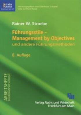 Stroebe / Crisand / Raab |  Führungsstile - Management by Objectives | Buch |  Sack Fachmedien