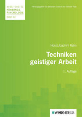 Rahn / Crisand / Raab |  Techniken geistiger Arbeit | Buch |  Sack Fachmedien