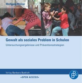 Melzer / Schubarth |  Gewalt als soziales Problem in Schulen | eBook | Sack Fachmedien
