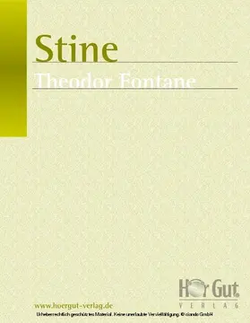 Fontane |  Stine | eBook | Sack Fachmedien