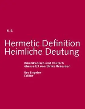 Doolittle |  Hermetic Definition /Heimliche Deutung | Buch |  Sack Fachmedien