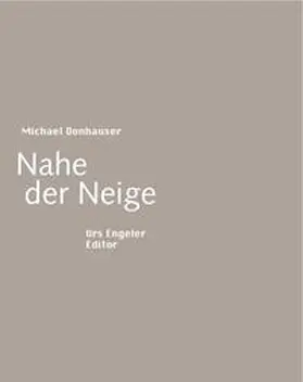 Donhauser |  Nahe der Neige | Buch |  Sack Fachmedien