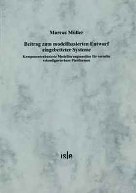 Müller |  Beitrag zum modellbasierten Entwurf eingebetteter Systeme | Buch |  Sack Fachmedien