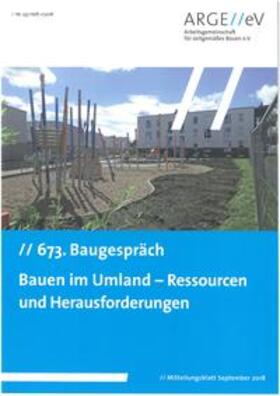 Walberg / Herbst / Herrmann |  637. Baugespräch - Bauen im Umland | Buch |  Sack Fachmedien