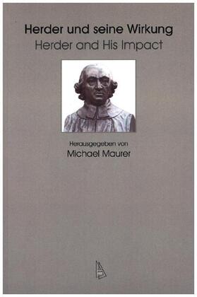 Maurer |  Herder und seine Wirkung / Herder and His Impact | Buch |  Sack Fachmedien