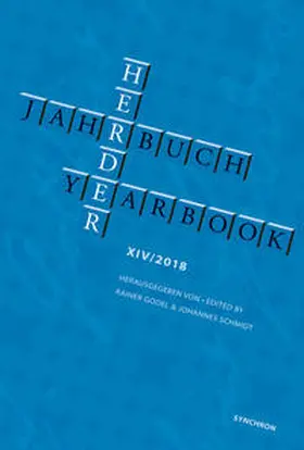 Godel / Schmidt |  Herder Jahrbuch XIV, 2018 /Herder Yearbook XIV, 2018 | Buch |  Sack Fachmedien