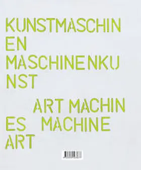 Museum Tinguely / Schirn Kunsthalle Frankfurt |  Kunstmaschinen Maschinenkunst | Buch |  Sack Fachmedien