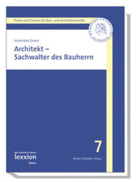 Dinale |  Architekt - Sachwalter des Bauherren | Buch |  Sack Fachmedien