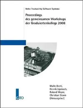 Diehl / Lipskoch / Meyer |  Proceedings des gemeinsamen Workshops der Graduiertenkollegs 2008 | Buch |  Sack Fachmedien