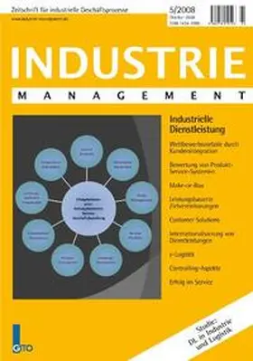 Scholz-Reiter |  Industrie Management 5/2008 | Buch |  Sack Fachmedien