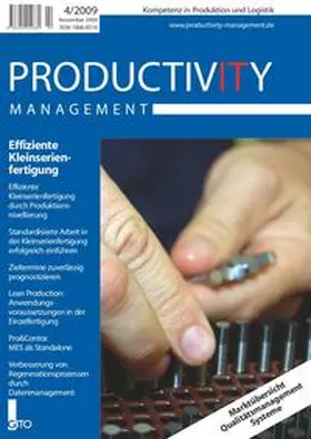 Scholz-Reiter |  PRODUCTIVITY Management 4/2009 | Buch |  Sack Fachmedien