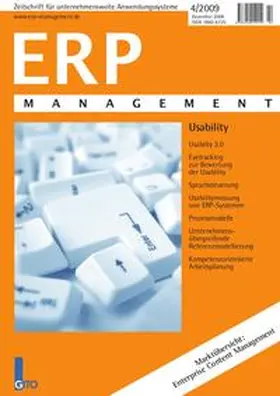 Gronau |  ERP Management 4/2009 | Buch |  Sack Fachmedien