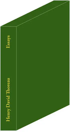 Thoreau |  Essays | Buch |  Sack Fachmedien