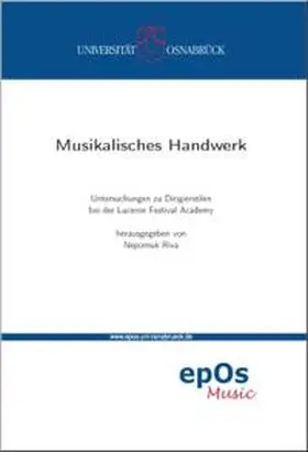 Riva |  Musikalisches Handwerk | Buch |  Sack Fachmedien