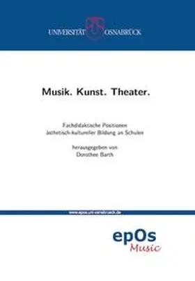 Barth |  Musik. Kunst. Theater. | Buch |  Sack Fachmedien