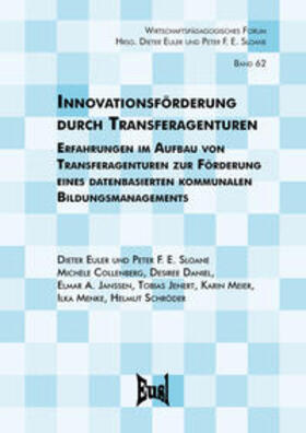 Euler / Sloane / Collenberg |  Euler, D: Innovationsförderung durch Transferagenturen | Buch |  Sack Fachmedien