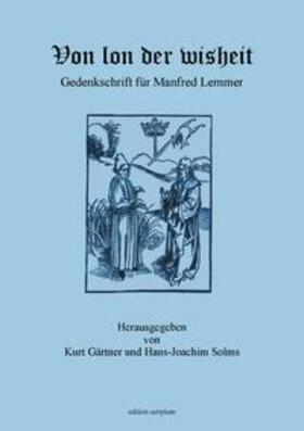 Gärtner / Solms |  Von lon der wisheit | Buch |  Sack Fachmedien