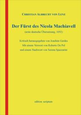 Lenz / Gerdes |  Der Fürst des Nicola Machiavell | Buch |  Sack Fachmedien