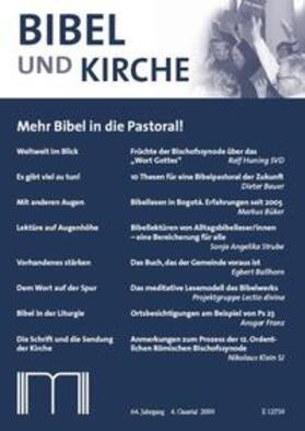 Katholisches Bibelwerk e.V. |  Bibel und Kirche / Mehr Bibel in die Pastoral! | Buch |  Sack Fachmedien