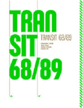Danyel / Schevardo / Kruhl |  Transit 68/89 | Buch |  Sack Fachmedien
