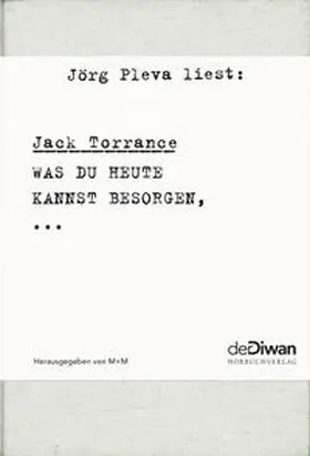 Torrance / Weis / M+M |  Was Du heute kannst besorgen | Buch |  Sack Fachmedien