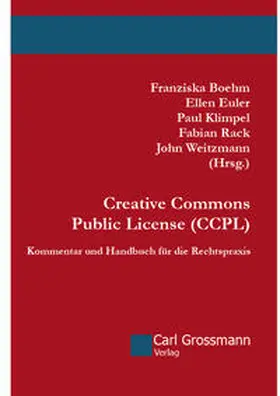 Boehm / Euler / Klimpel |  Creative Commons Public License | Buch |  Sack Fachmedien