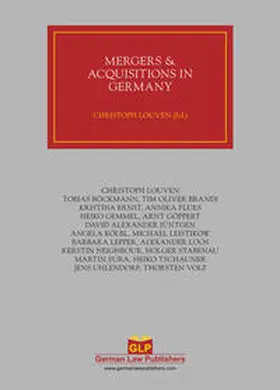 Louven |  Mergers and Acquistions in Germany | Buch |  Sack Fachmedien