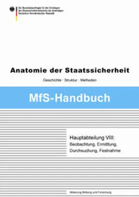 Schmole |  Hauptabteilung VIII | Buch |  Sack Fachmedien