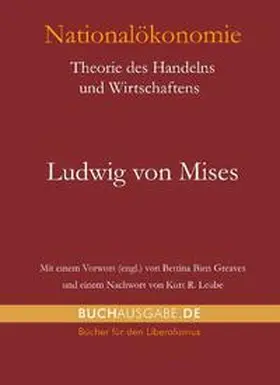 Mises / Kastner |  Nationalökonomie | Buch |  Sack Fachmedien