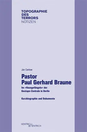 Cantow |  Pastor Paul Gerhard Braune | Buch |  Sack Fachmedien